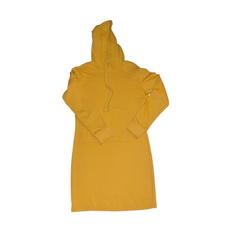 Rosio Mustard Yellow Hoodie Dress (M)